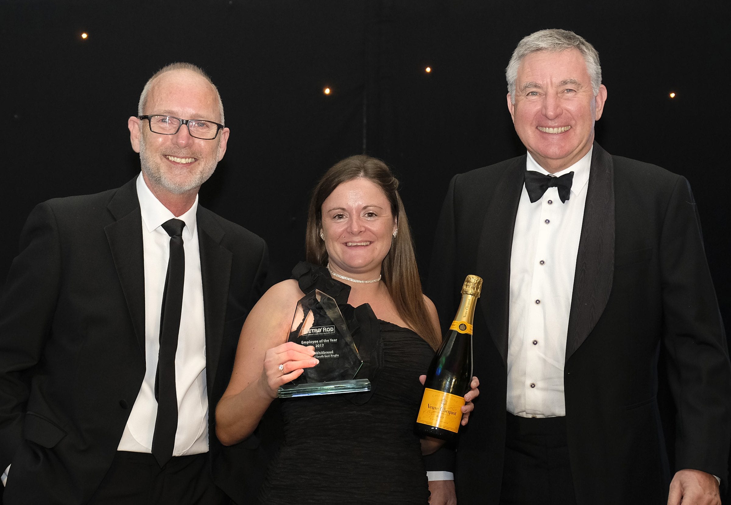 Metro rod (south east anglia) celebrate after office manager ‘toni whitbread’ wins employee of the year!!