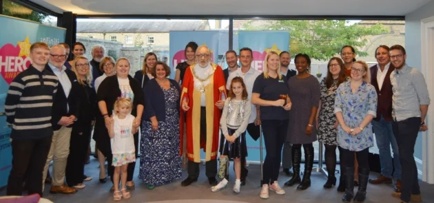 Over £500 donated to steel bones by ely hero awards!