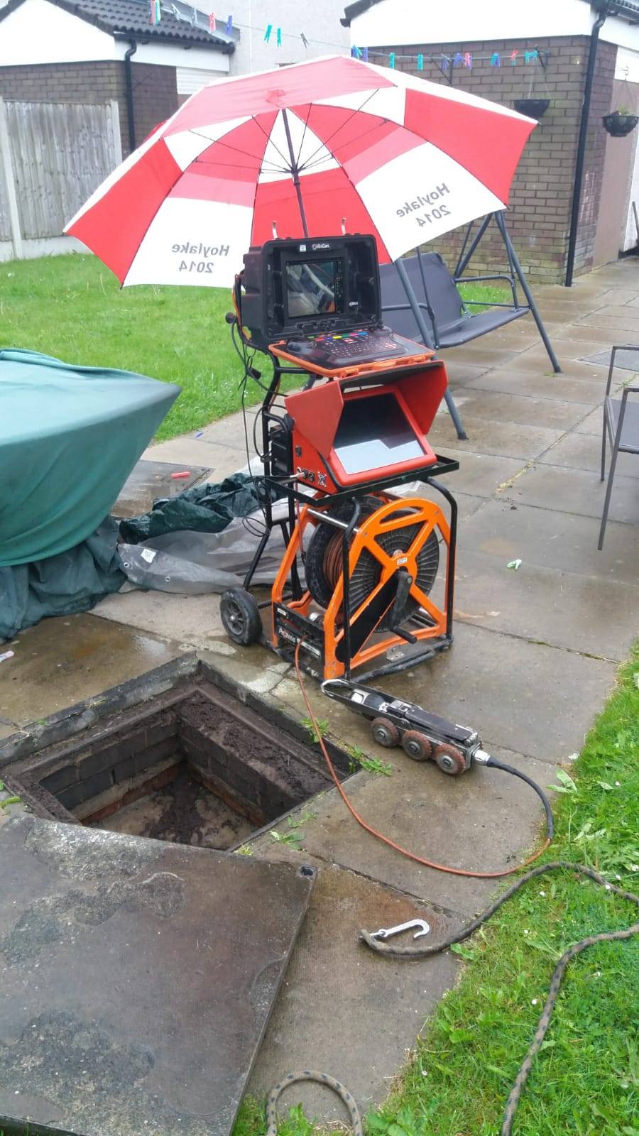 Drain Survey in Central London. CCTV expertise from Metro Rod.