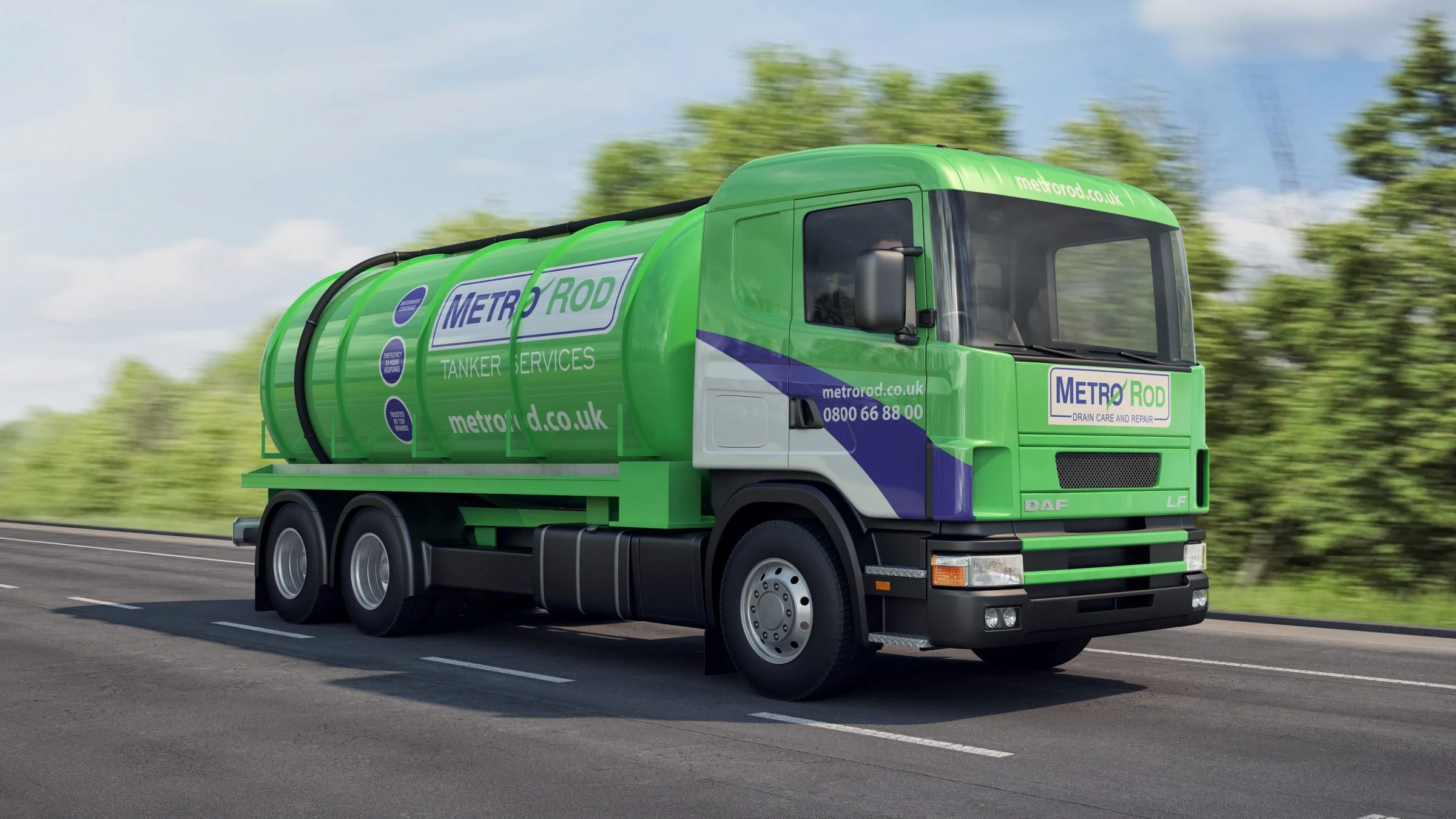 Tanker Services | Metro Rod Northampton