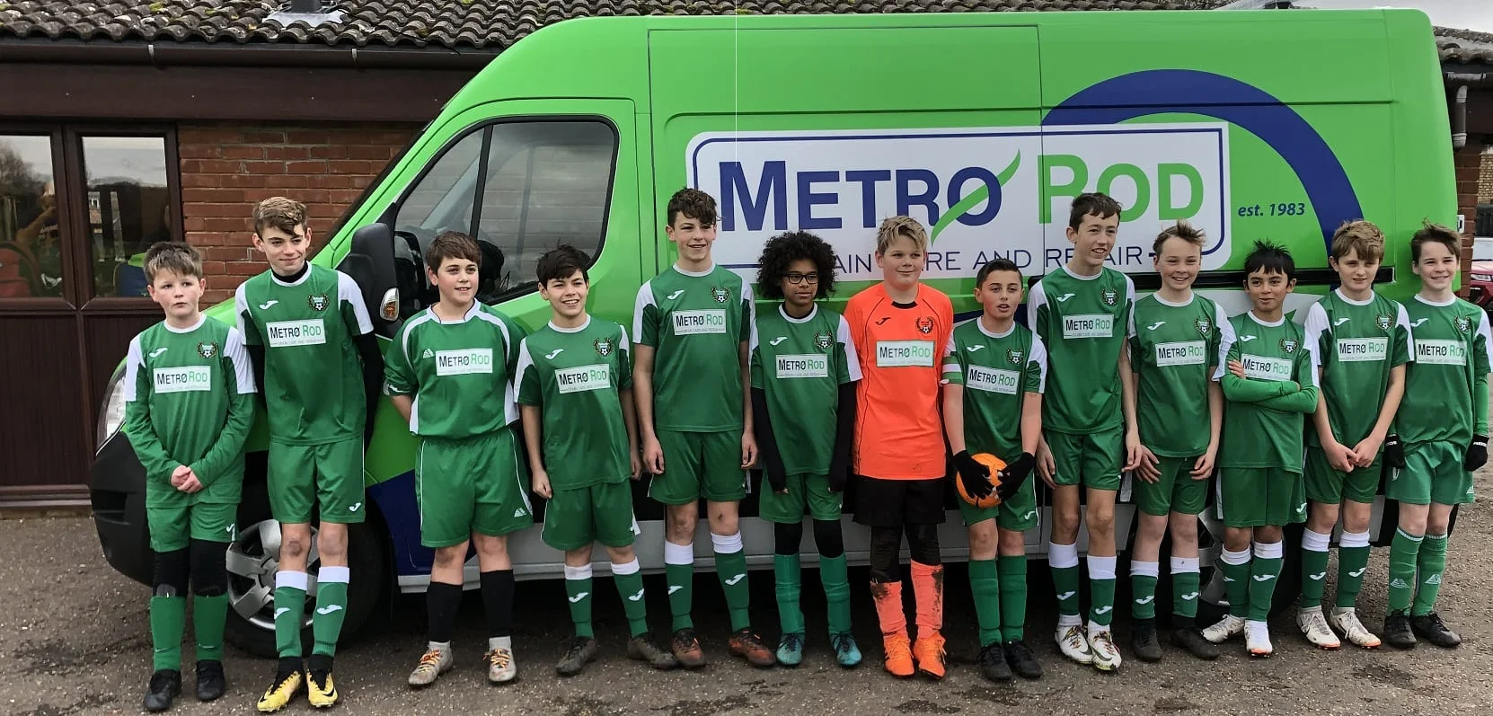 Metro rod norwich are proud sponsors of tasburgh united