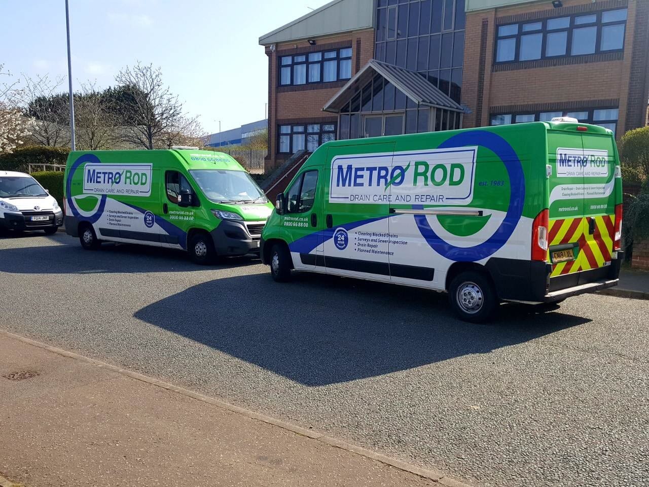 Our new fleet of vans are now on the road
