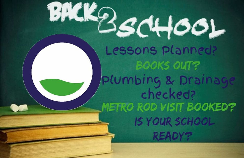 Everyday is a School day, Let us help you get an A* in Drainage