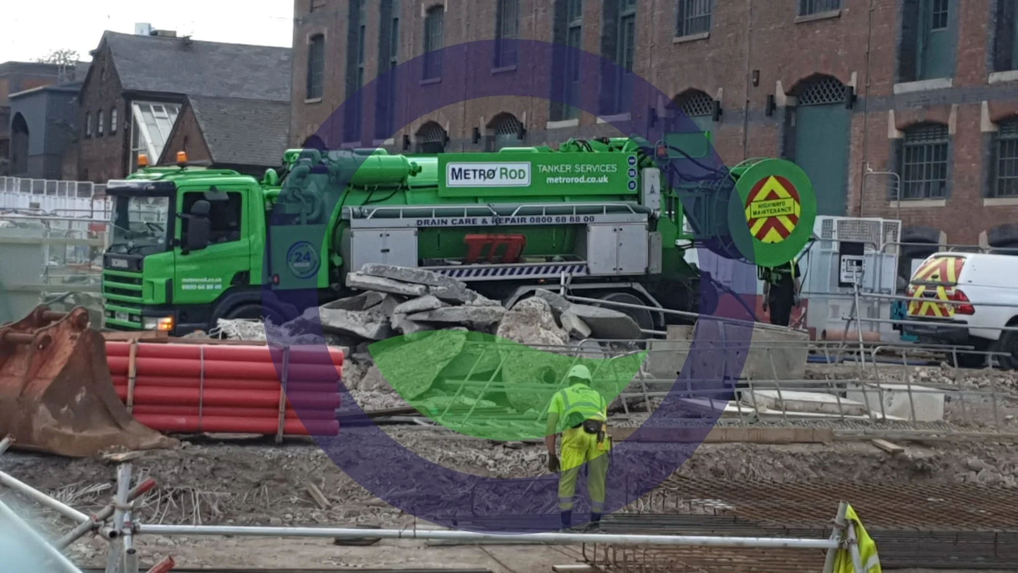 Drain Cleaning and CCTV Drain Surveys in Construction: Client Case Study, Metro Rod Manchester