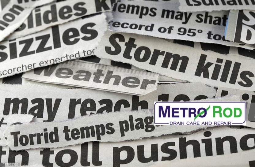 Whatever The Weather – Metro Rod Are Here To Sort Out Blocked Drains!