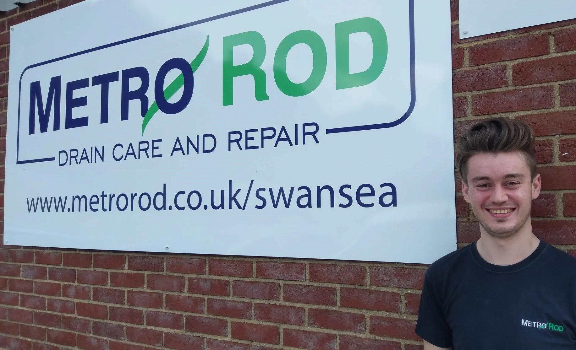 Celebrating tom’s first year – metro rod swansea