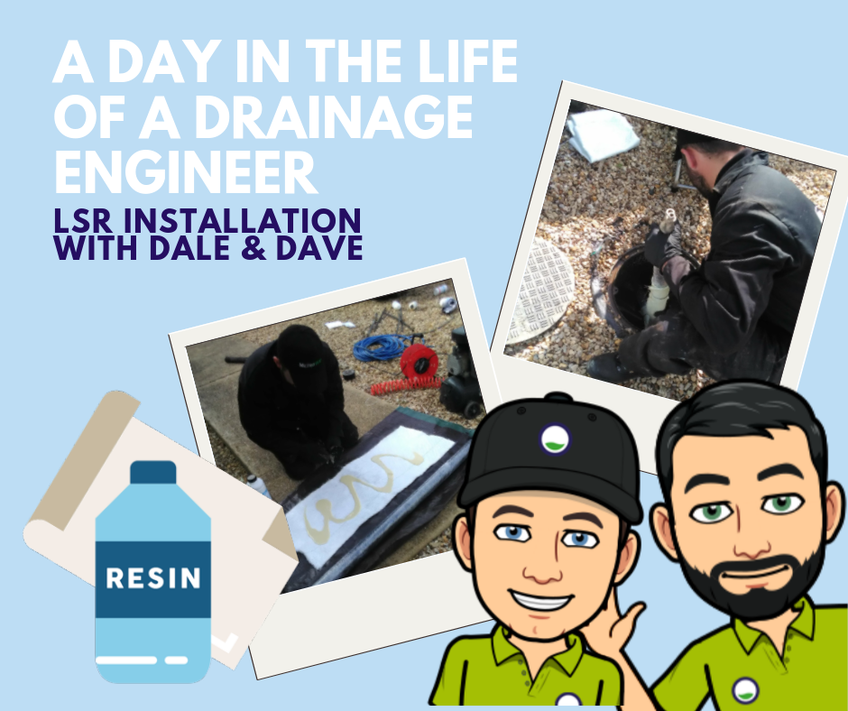A day in the life of a drainage engineer – Installing an LSR with Dale & David