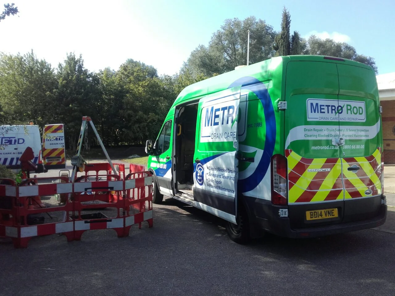 Huge leak fixed at local school – metro rod bedford