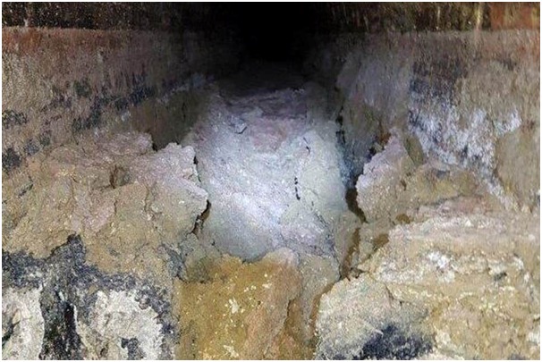 Fatberg, a rock-like mass made of fats, oils and grease Fatberg, a rock-like mass made of fats, oils and grease