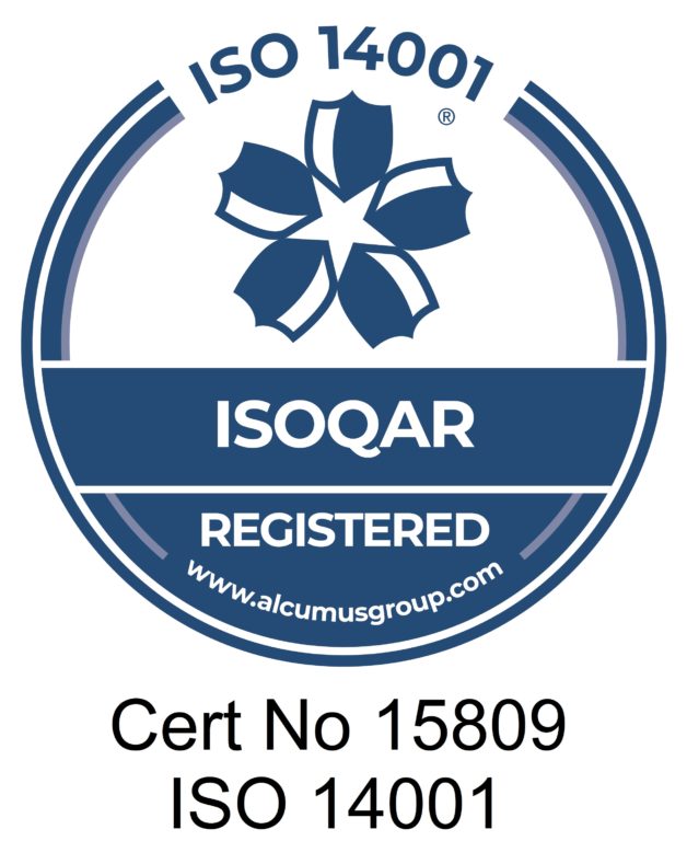 ISOQAR 14001 certificate