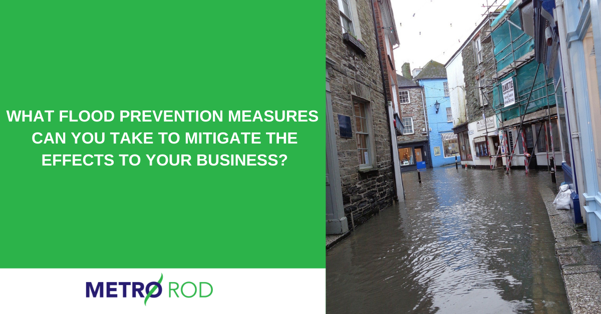 What flood prevention measures can you take to mitigate the risks to your business?