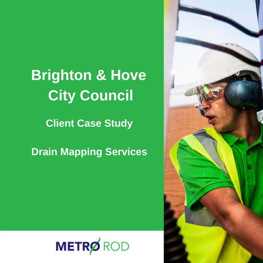 Drain Mapping Services – Client Case Study – Brighton & Hove City Council