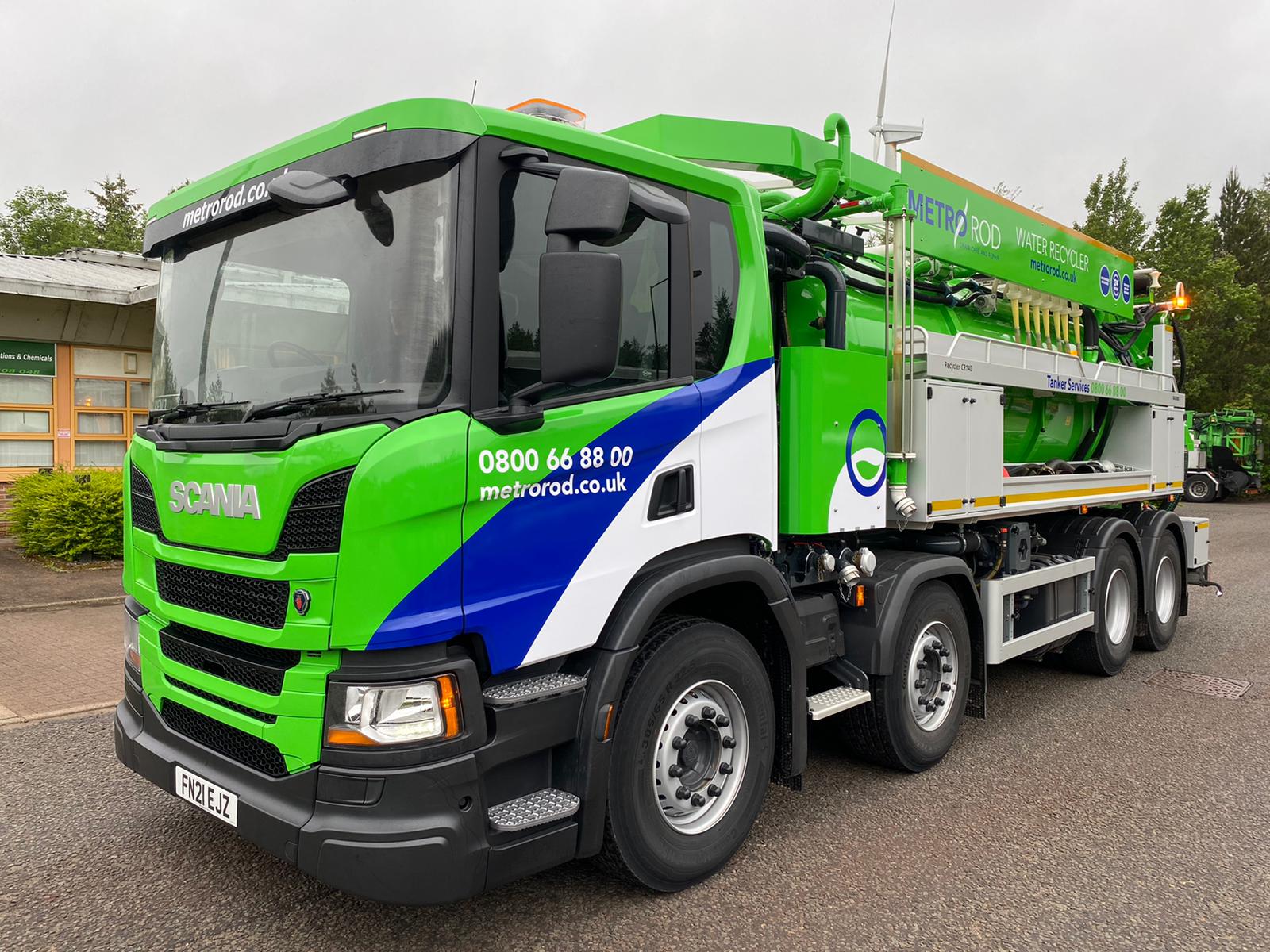Our tankers: bucher cr140 recycler