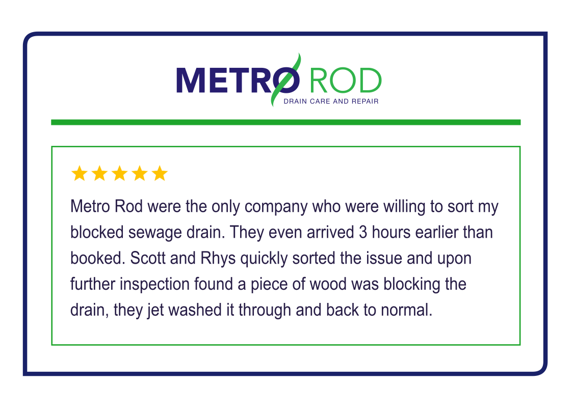 Our Customer Feedback Tells You Everything You Need To Know – Metro Rod Swansea
