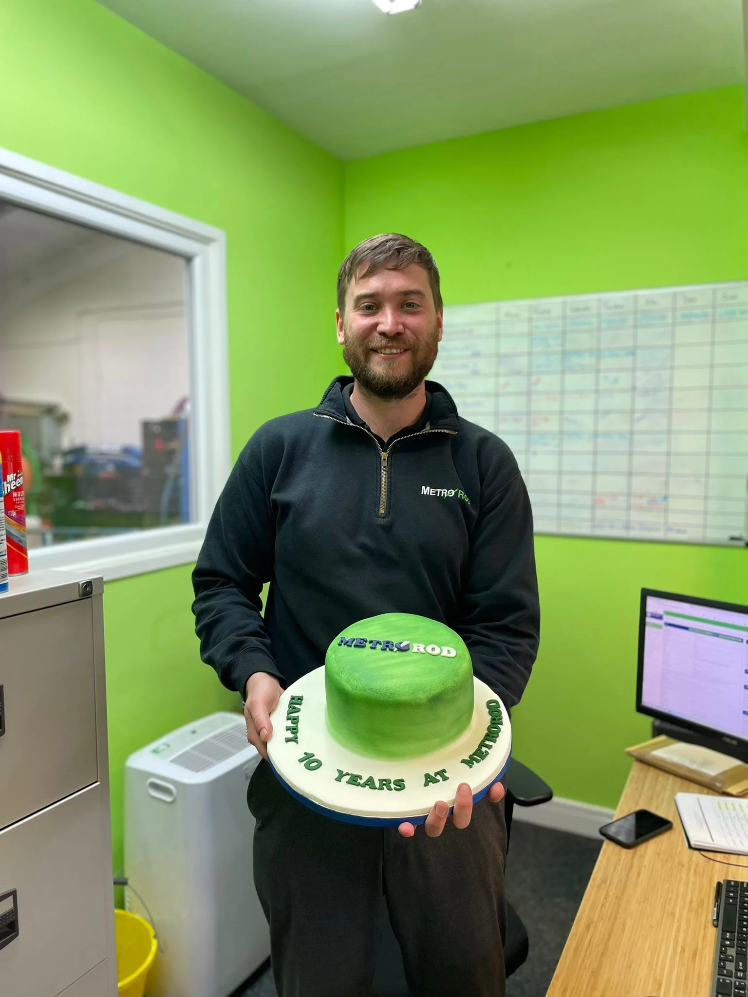 Celebrating 10 years at metro rod