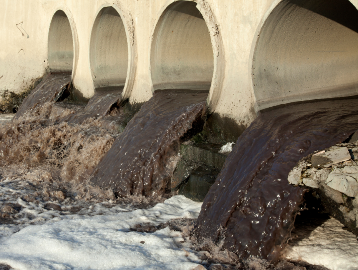 Common causes of water pollution