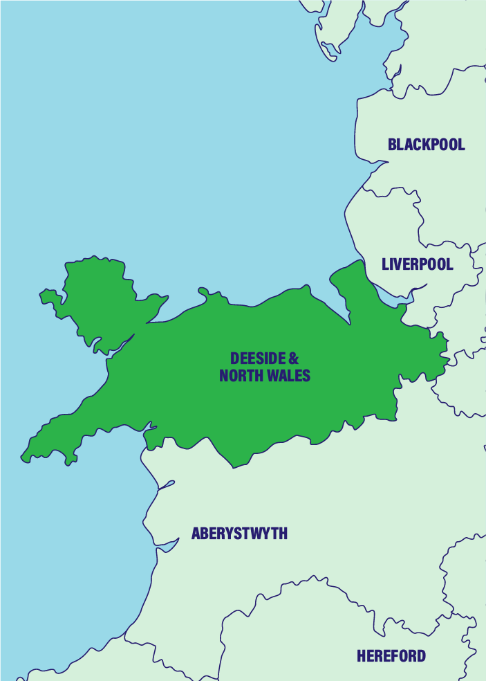 Deeside North Wales