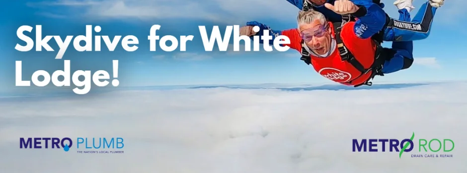 Metro Rod North Midlands’ Adele & Emma Take a Leap of Faith for White Lodge