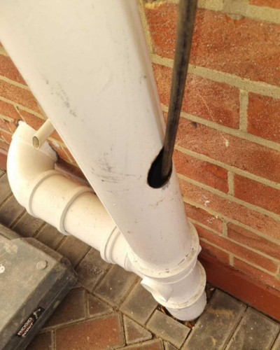 Clay Pipe Replacement Resolving A Collapsed Drain In Poole, Dorset