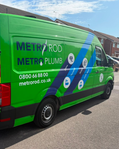 Metro Rod Dorset & Portsmouth Metro Rod And Metro Plumb Branded Van