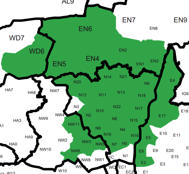 Unblocking Drains Cctv Drain Surveys Metro Rod North London - london north map