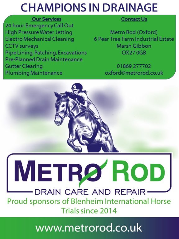 Blenheim Leaflet 2018
