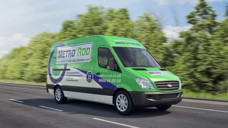 Metro Rod Swindon drain unblocking van