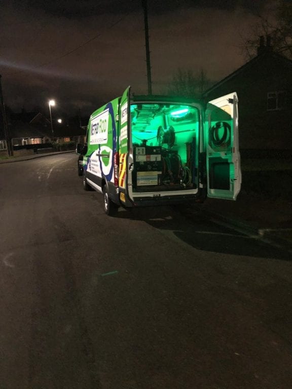 drainage van blocked drains Metro Rod Oxford