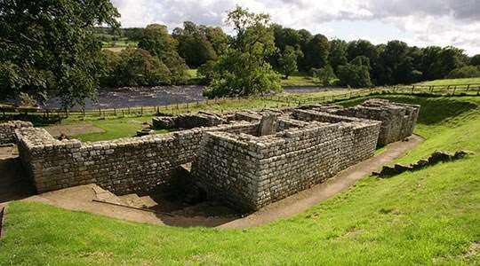 Chester Bathhouse - This is what is left standing of the original Roman bath house