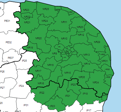 Norwich 2 Map