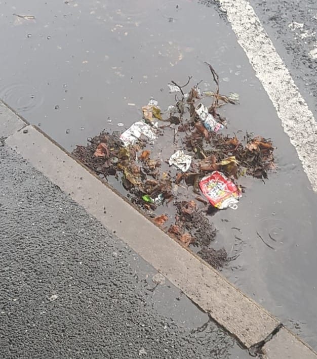 Blocked Road Gully liverpool metro rod blocked drains