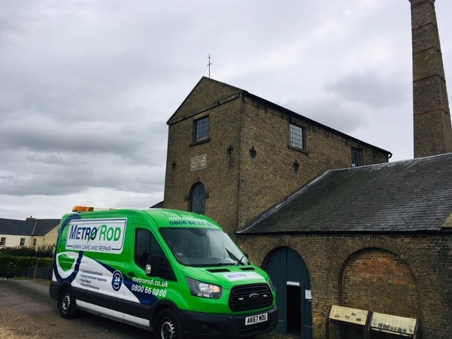 Van At Stretham Engine