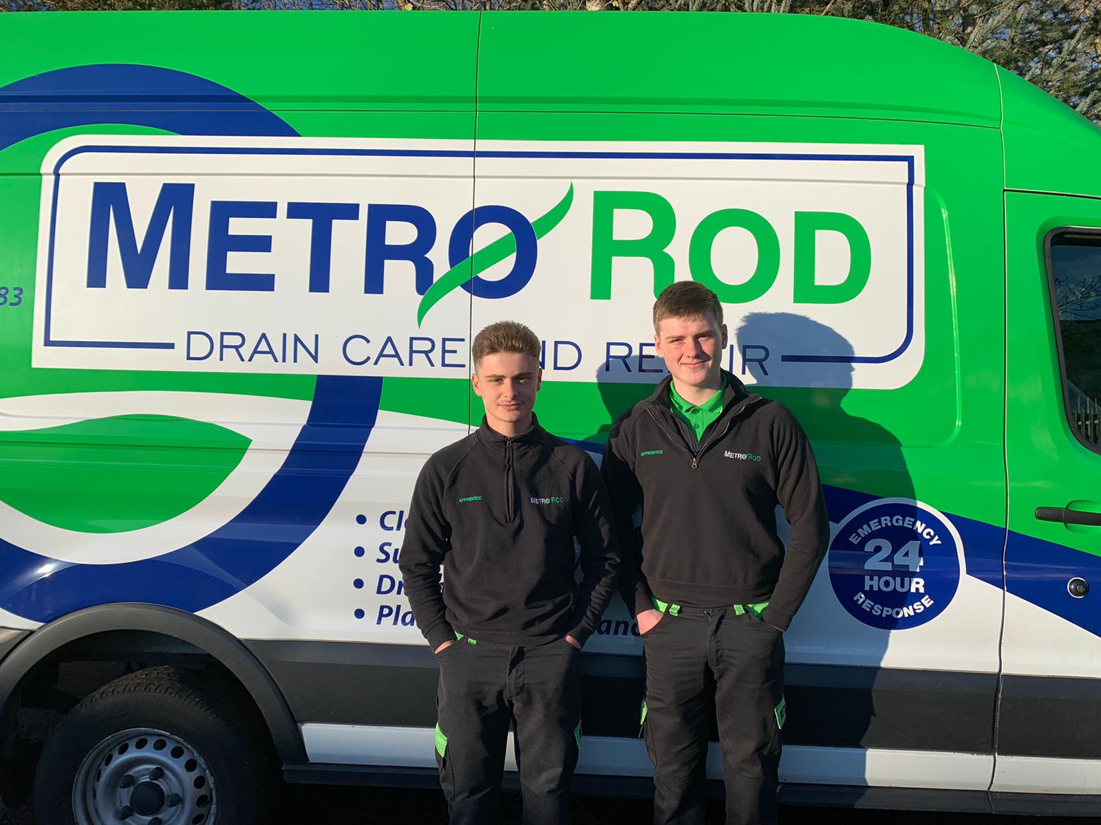Metro Rod takes on 2 new Apprentices Metro Rod