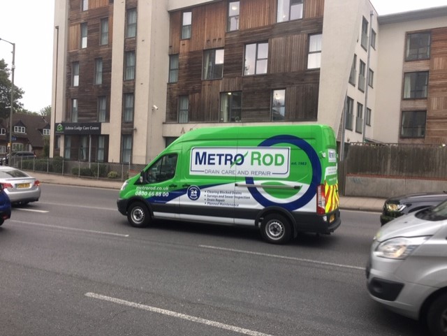 London Drain Unblocking Van