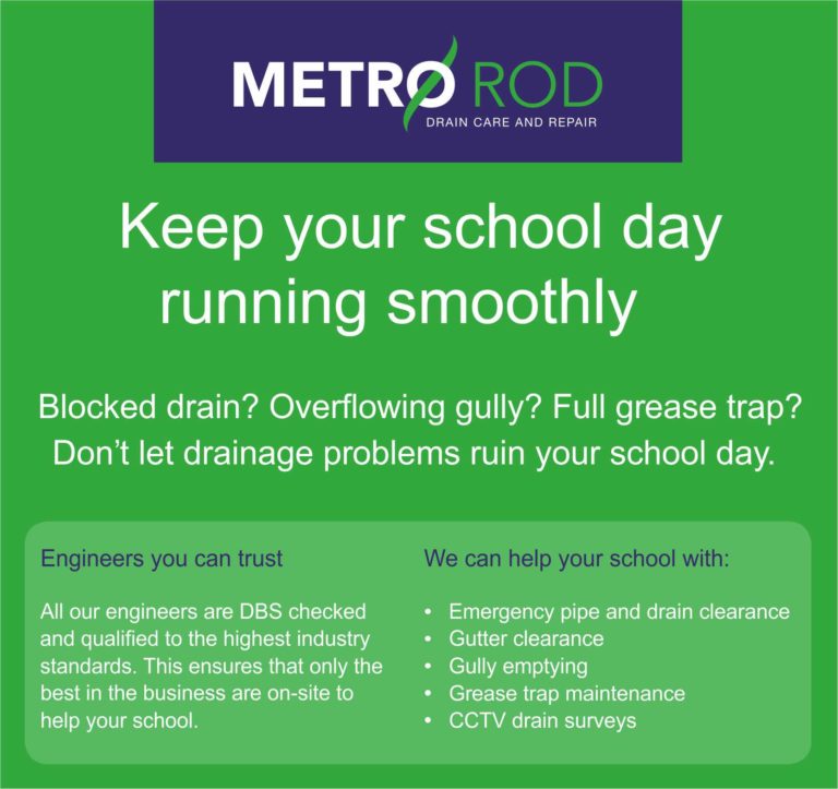 School Drainage Metro Rod Swansea Commercial Drainage Experts Llanelli NEath Port Talbot Carmarthen Pembroke