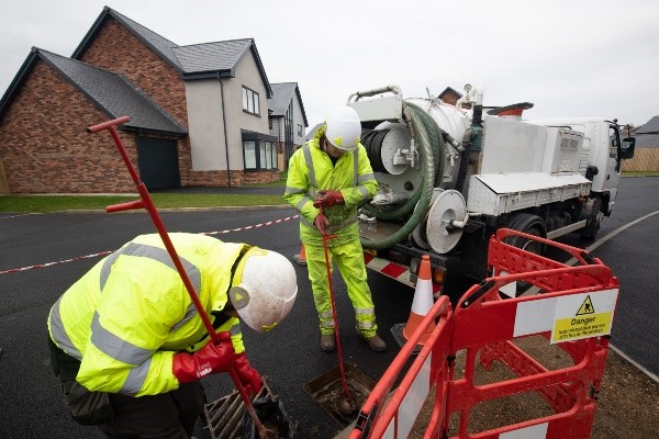 High-Pressure Drain Jetting and CCTV Surveying in Colwell